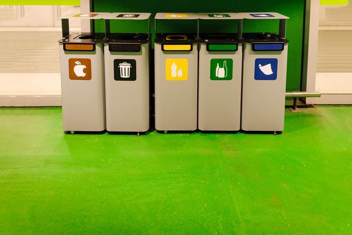 waste bins